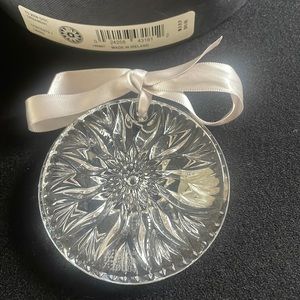 2008 waterford crystal times square ball disc ornament